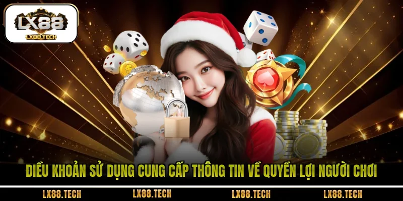 Điều khoản sử dụng cung cấp thông tin về quyền lợi người chơi