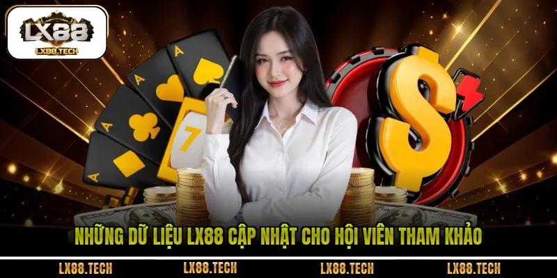 Những dữ liệu LX88 cập nhật cho hội viên tham khảo