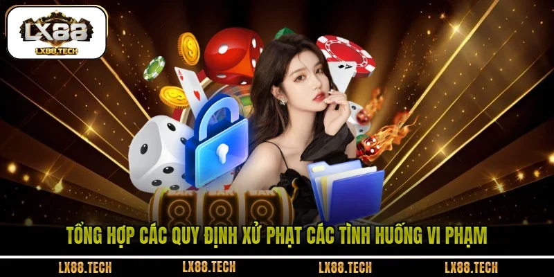 Tổng hợp các quy định xử phạt các tình huống vi phạm