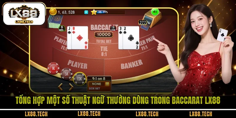 Tổng hợp một số thuật ngữ thường dùng trong Baccarat LX88